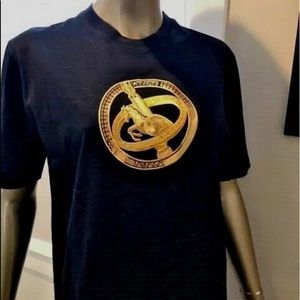 CELINE PARIS M Top LOGO T shirt Made in italy